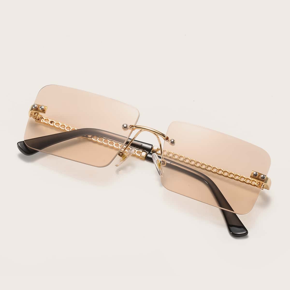 

Square Rimless Sunglasses