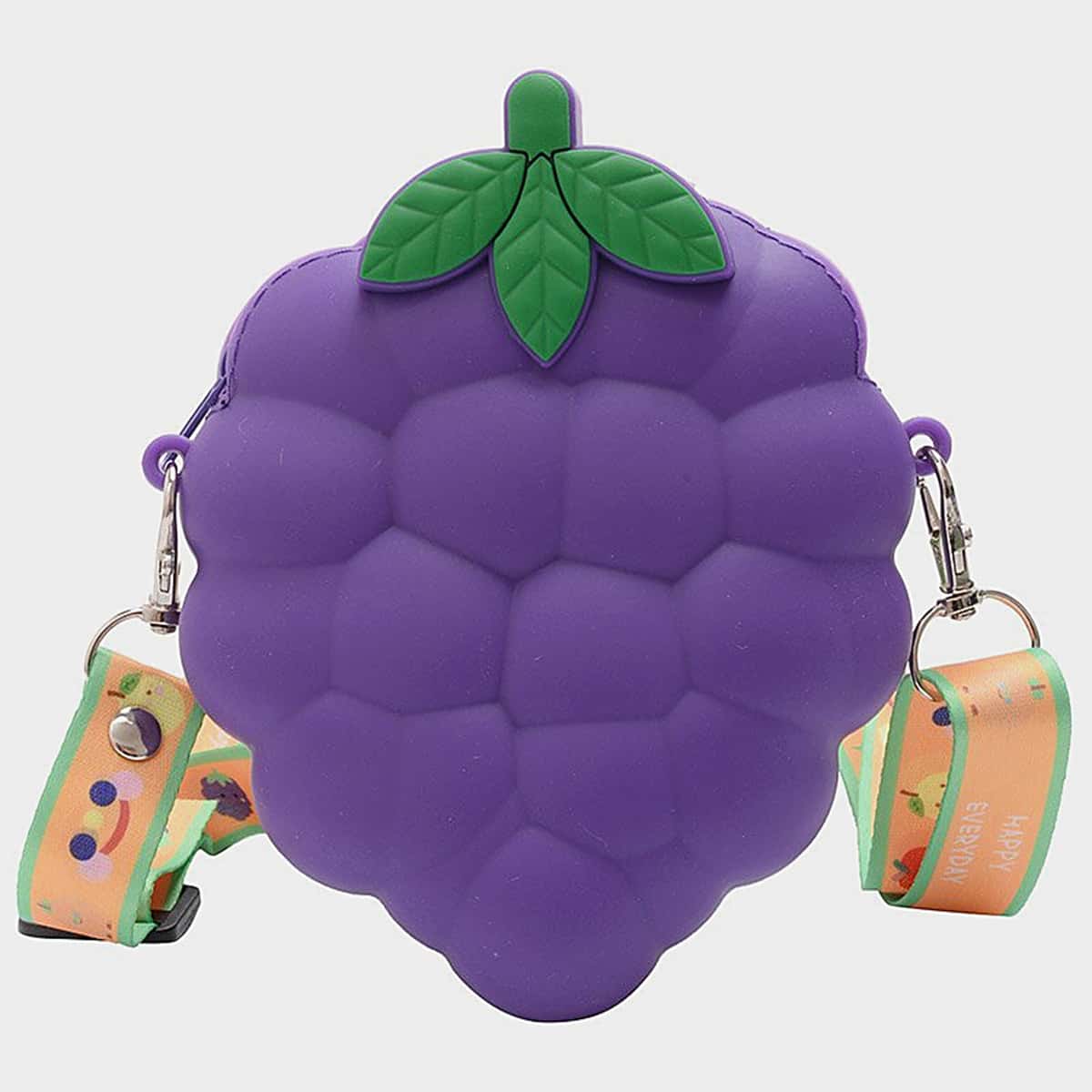 

Grape Mini Crossbody Bag, Purple