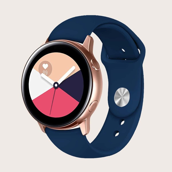 

Silicone Watchband For Samsung Galaxy Active, Blue