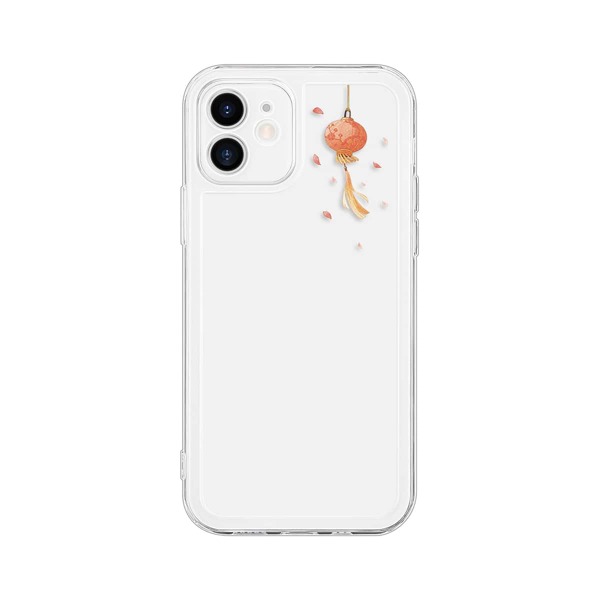 

Lantern Print Phone Case, Clear