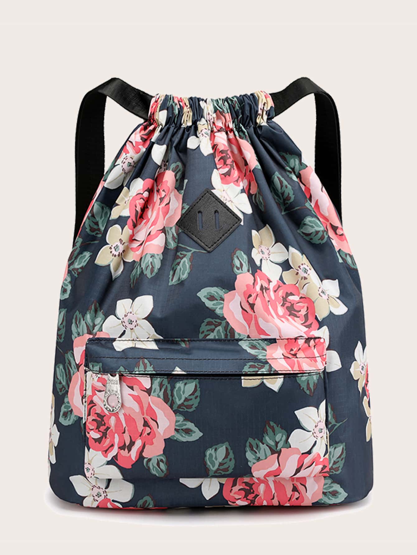 floral drawstring bags