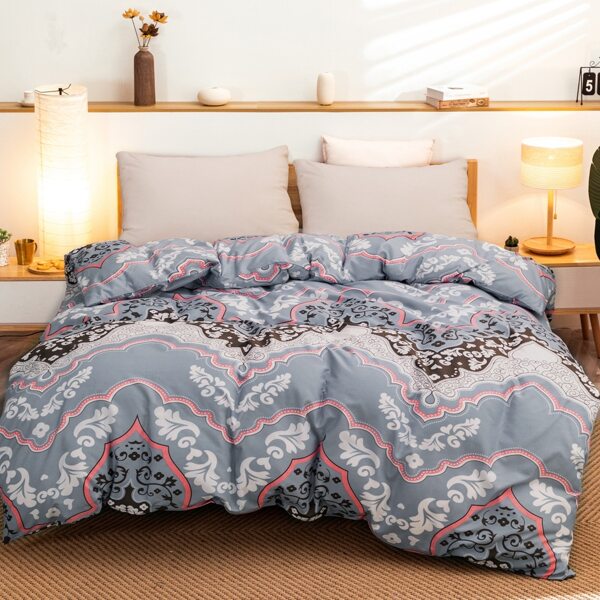 

Vintage Pattern Duvet Cover Without Filler, Multicolor