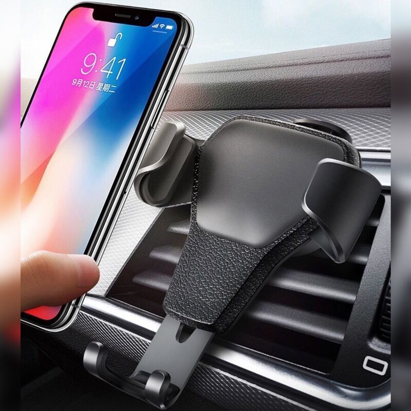 

1pc Car Phone Holder, Black