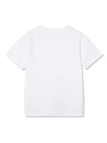 Camiseta con estampado de dibujos animados - Blanco - Ver 2