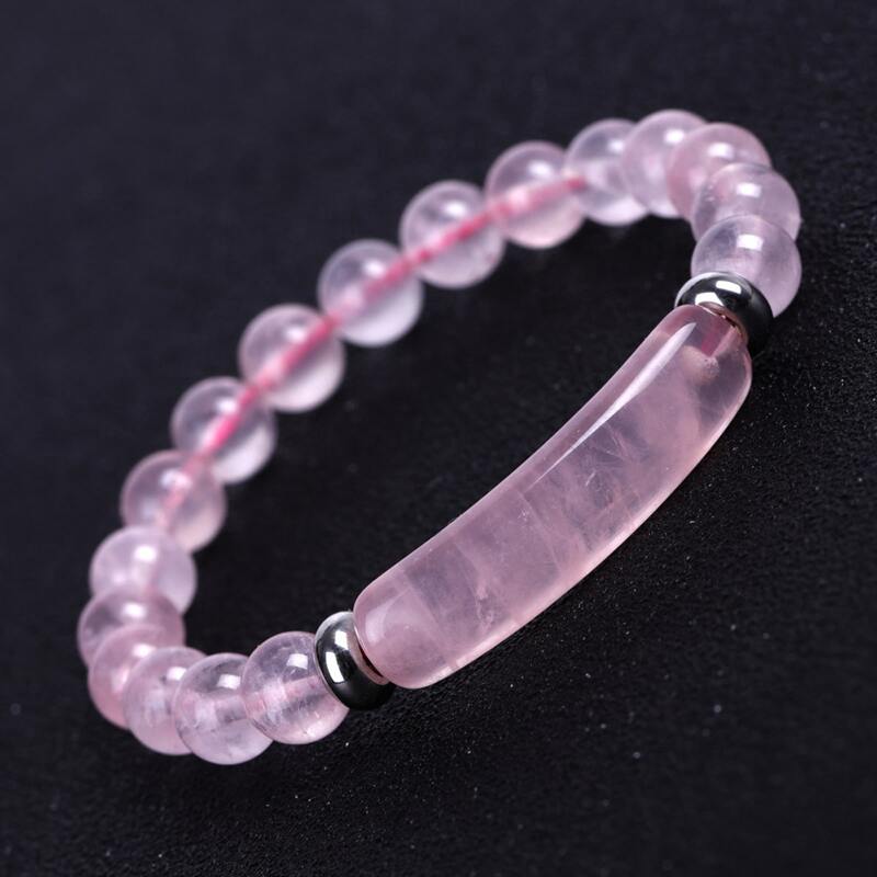 

Crystal Beaded Bracelet, Pink