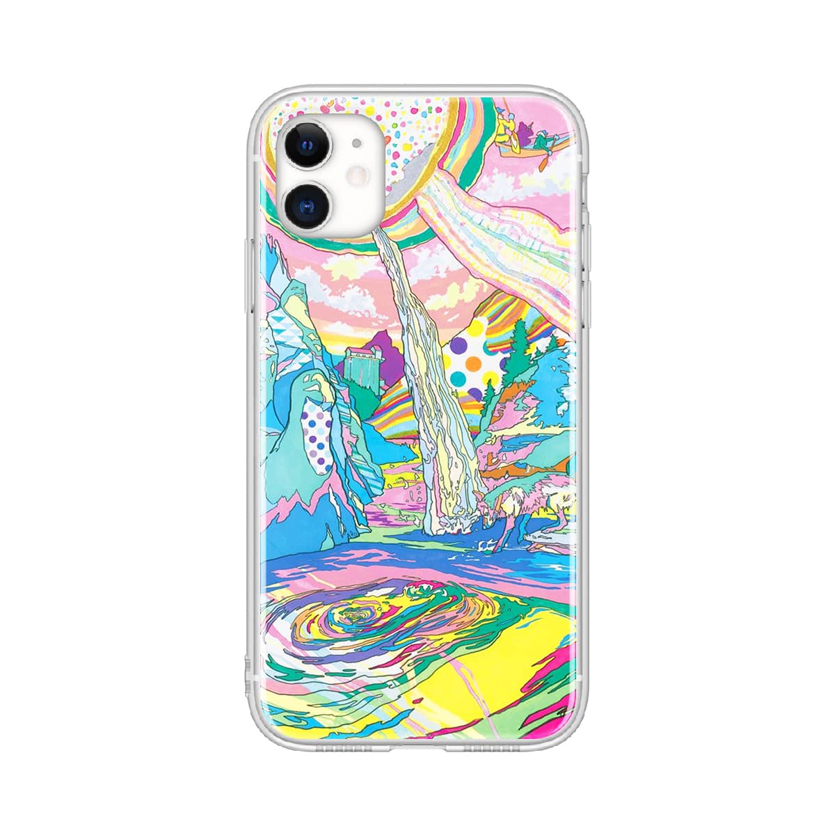 

Abstract Figure Phone Case, Multicolor