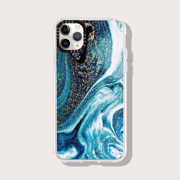 

Abstract Liquid Pattern Phone Case, Multicolor