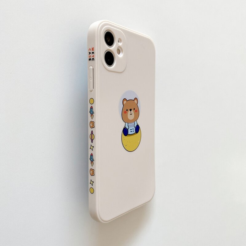

Cartoon Bear Phone Case, Multicolor