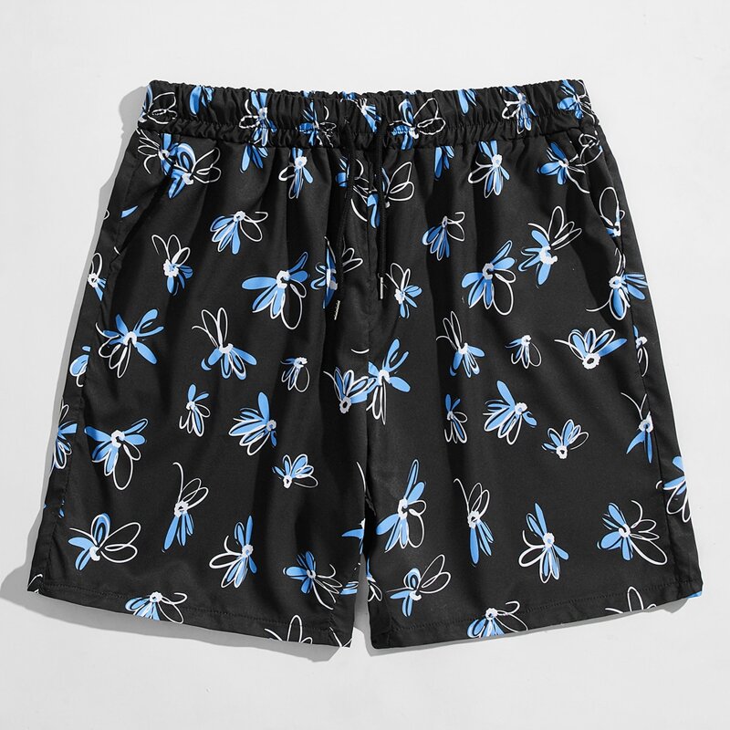 

Guys Floral Print Shorts, Multicolor