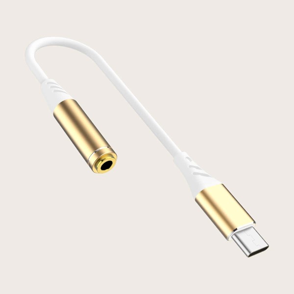 

Аудиоадаптер USB-C на 3,5 мм, Белый