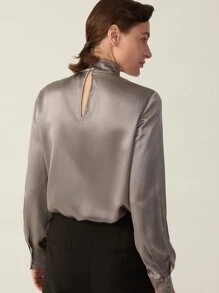 MOTF PREMIUM 100% MULBERRY SILK GRADE 6A 19MM TOP - Bronze - View 2