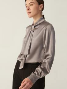 MOTF PREMIUM 100% MULBERRY SILK GRADE 6A 19MM TOP - Bronze - View 3