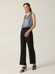 MOTF PREMIUM 100% SILK GRADE 6A 22MM TOP - Dusty Blue - View 10