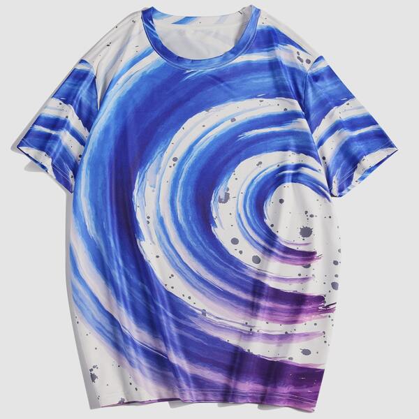 

Men Graphic Print Tee, Multicolor