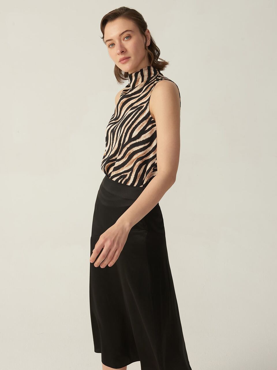 MOTF SILK GRADE 6A 19MM ZEBRA STRIPE TOP