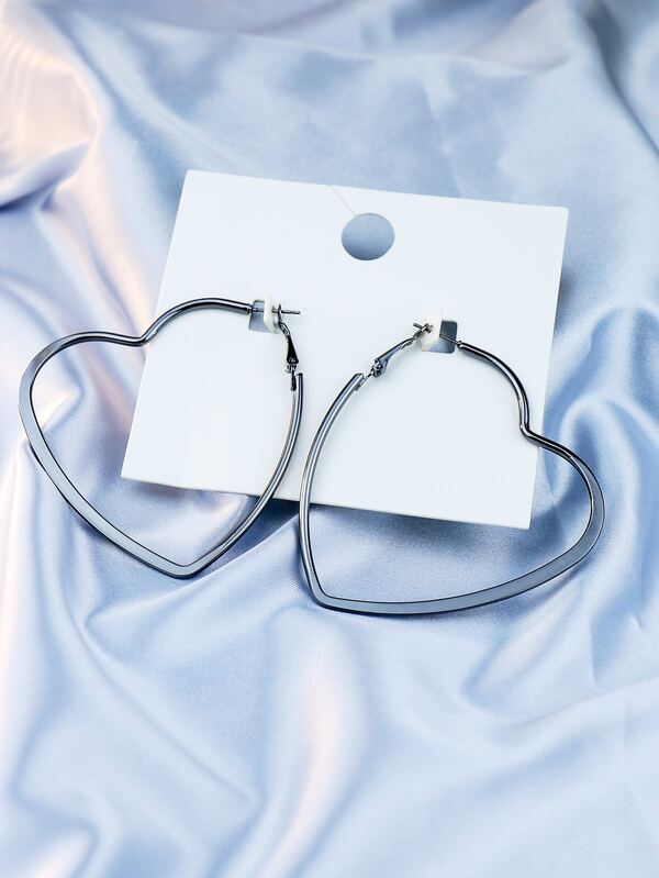 心形設計耳環