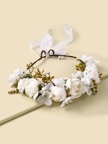 Vòng hoa cho bé gái mới biết đi - Nhiều màu - Xem 3