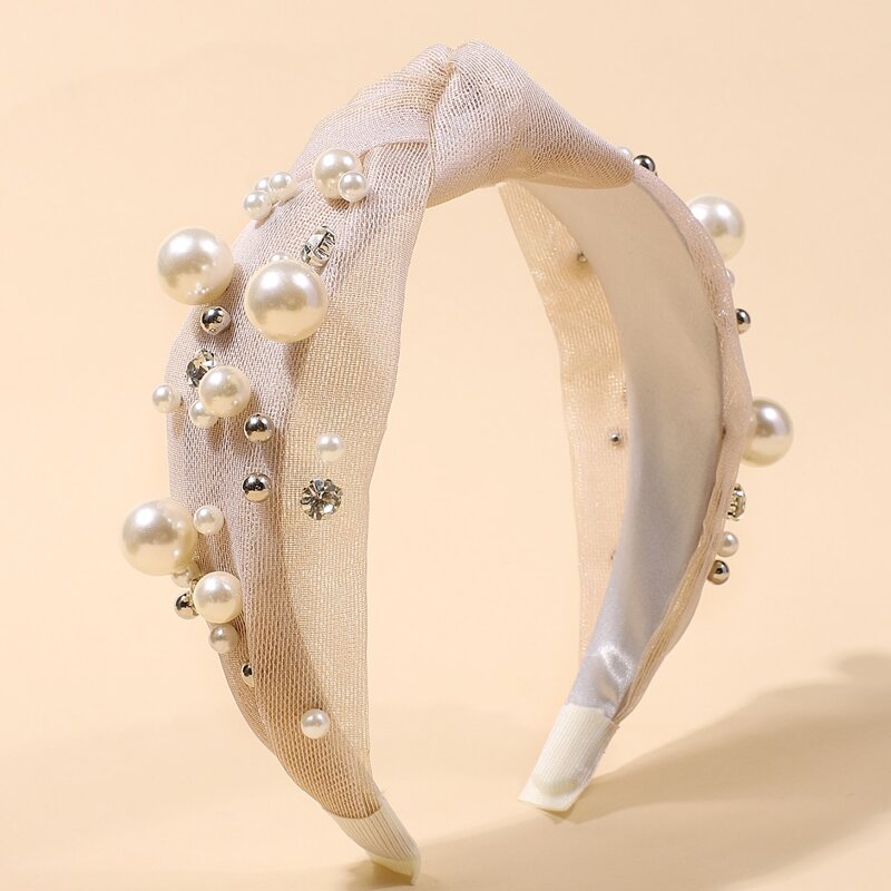 

Faux Pearl Headband, Multicolor
