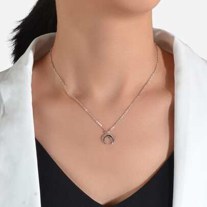 Moon Charm Necklace