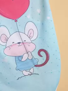 Cartoon Mouse Print Pet Tank