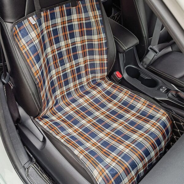 

Plaid Pattern Pet Car Seat Cover, Multicolor