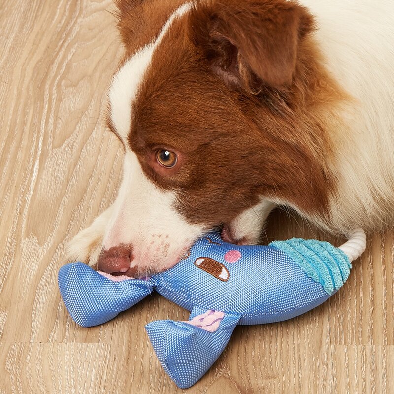 

1pc Rabbit Design Pet Sound Toy, Blue