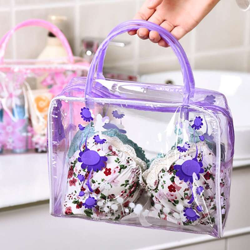 

1pc Random Floral Makeup Bag, Multicolor