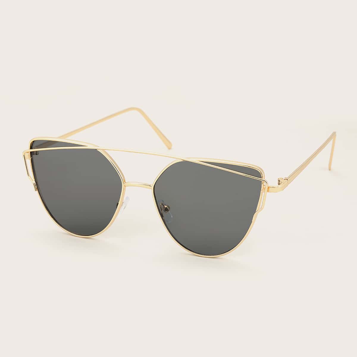 

Metal Frame Cat Eye Sunglasses