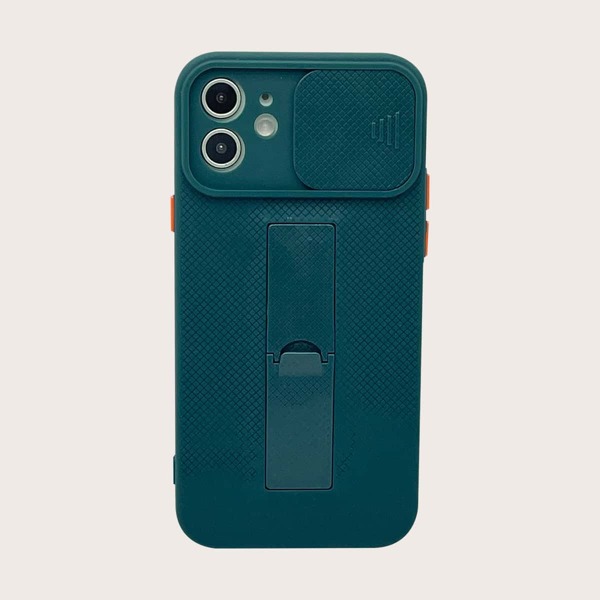

Push-pull Holder Phone Case, Dark green