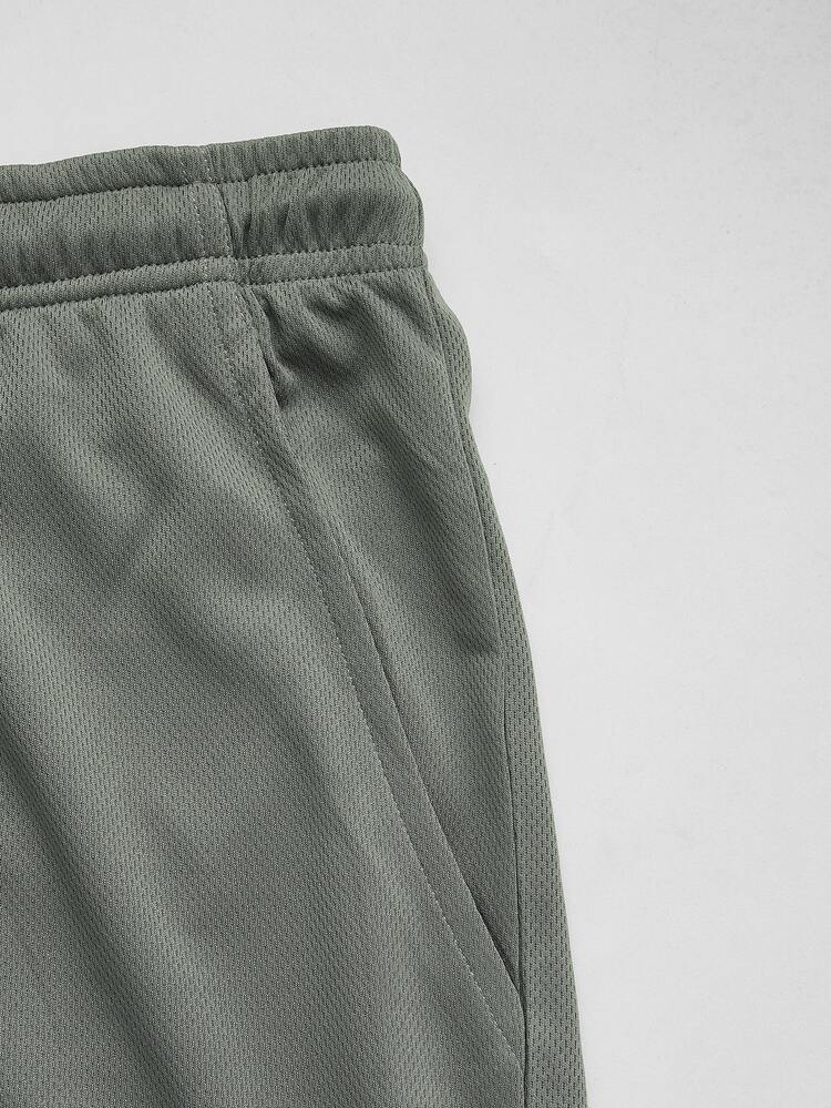 Shorts deportivos para hombre Deportivo - Gris Claro - Añade 5