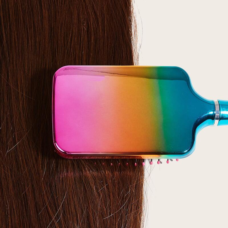 

Metallic Hair Brush, Green