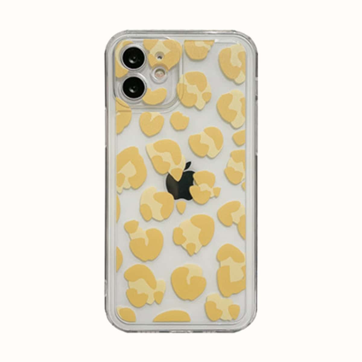 

Leopard Clear Phone Case, Multicolor