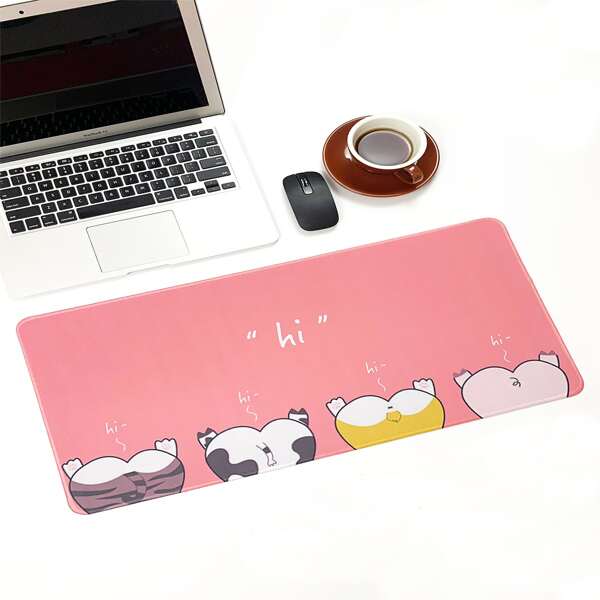 

Cartoon Graphic Rectangle Mouse Pad, Multicolor