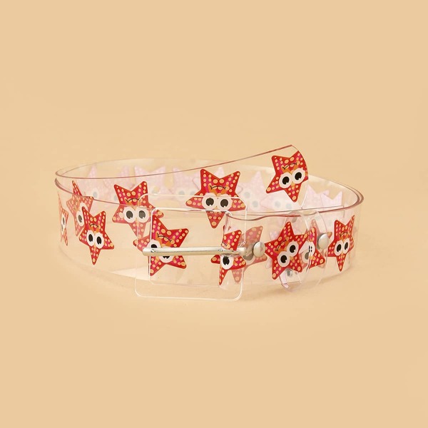

Cartoon Graphic Clear Belt