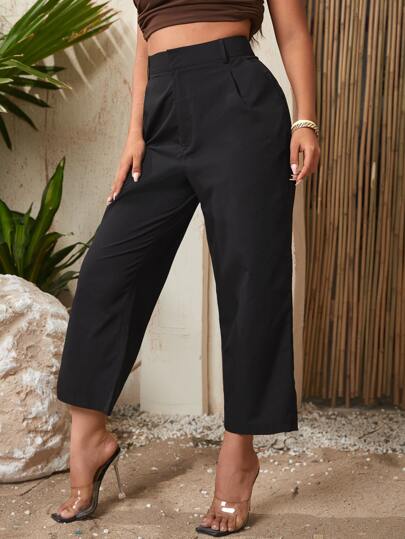 Pantaloncini Bermuda Donna Casolari In Tinta Unita - Comodi, Sciolti, Con Coulisse, Taglie Forti Disponibili Fino A 5XL, Colore Blu