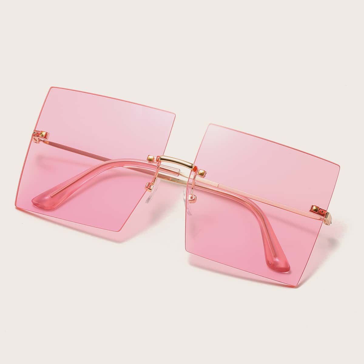 

Square Rimless Sunglasses