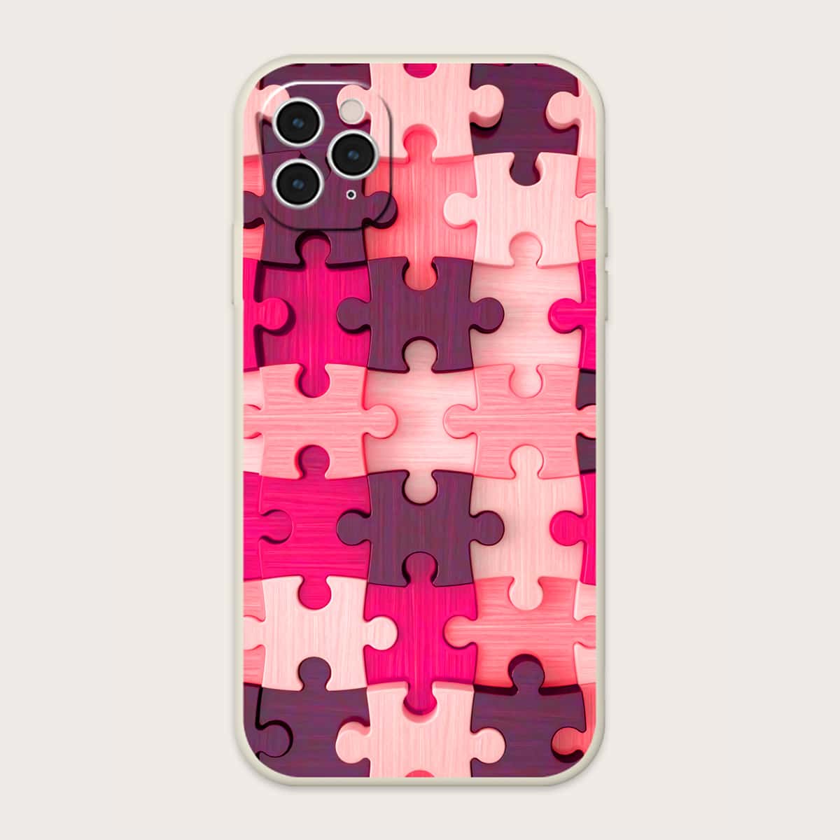 

Jigsaw Pattern Phone Case, Multicolor