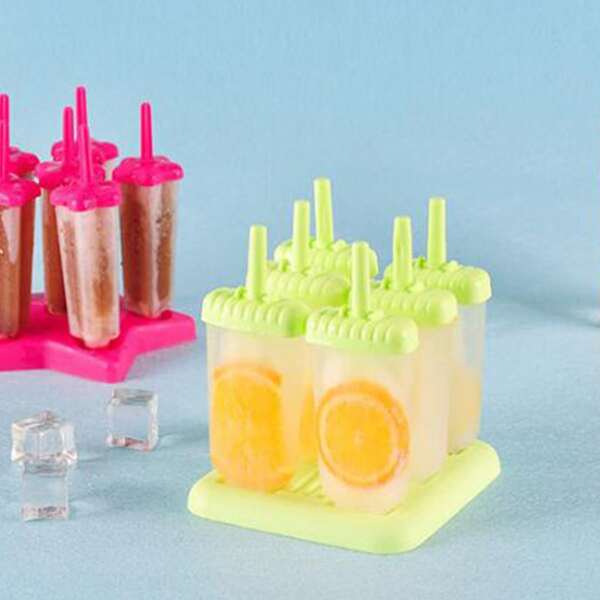 

1pc Random Color Popsicle Mold, Multicolor