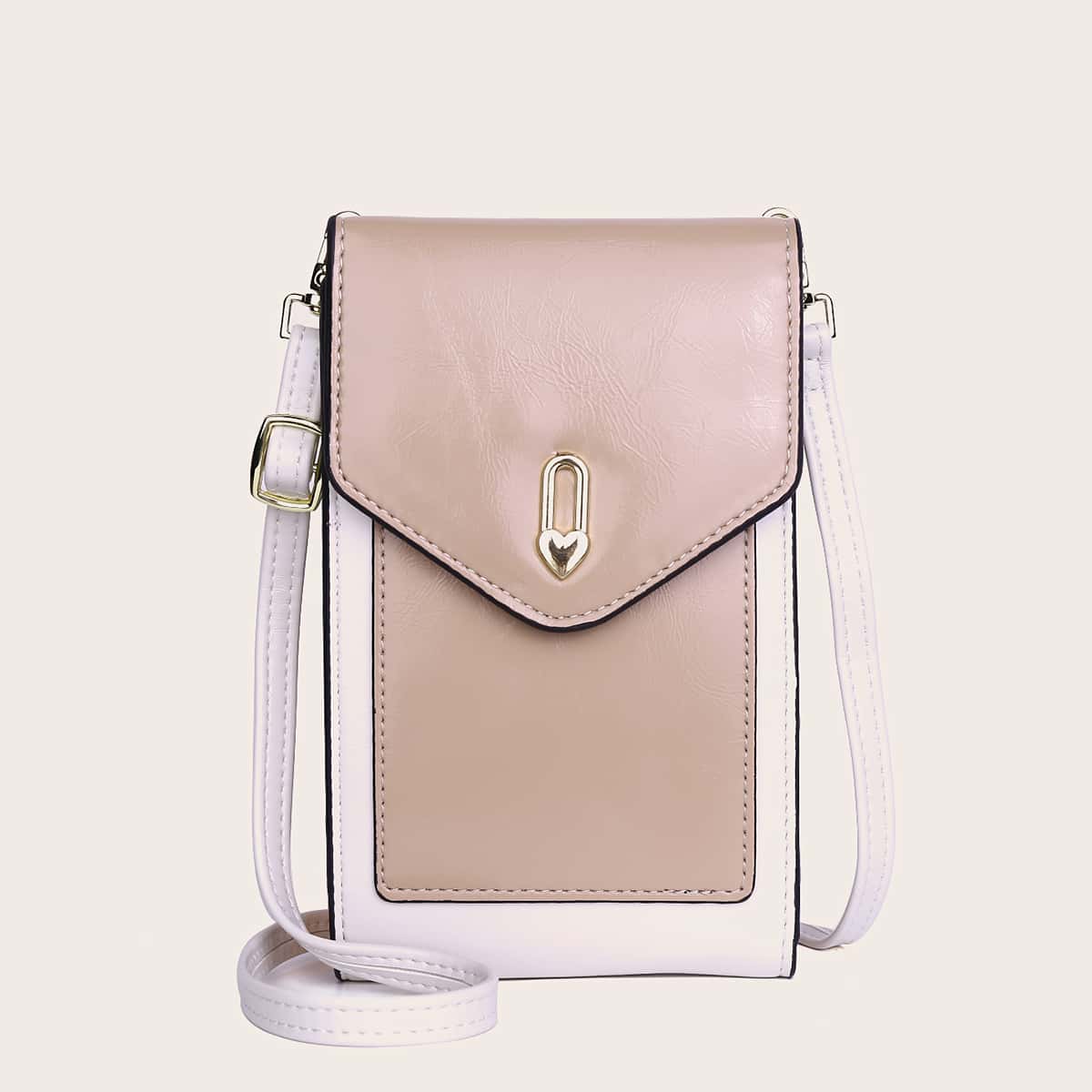 

Solid Crossbody Phone Bag, Multicolor