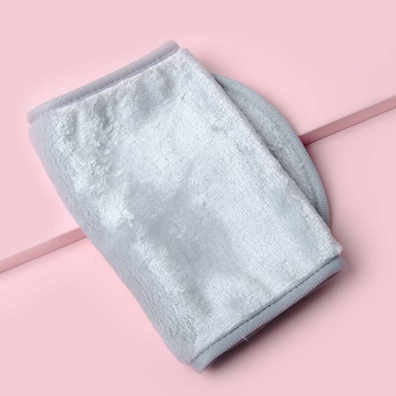 

1pc Makeup Remover Towel, Grey