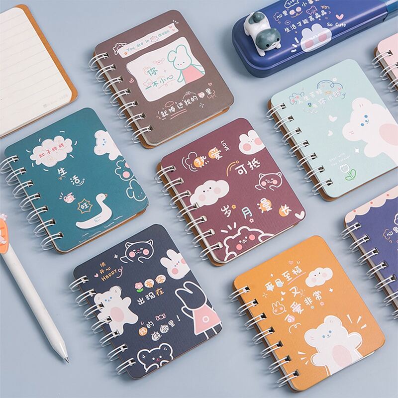 

1pc Cartoon Graphic Random Notebook, Multicolor
