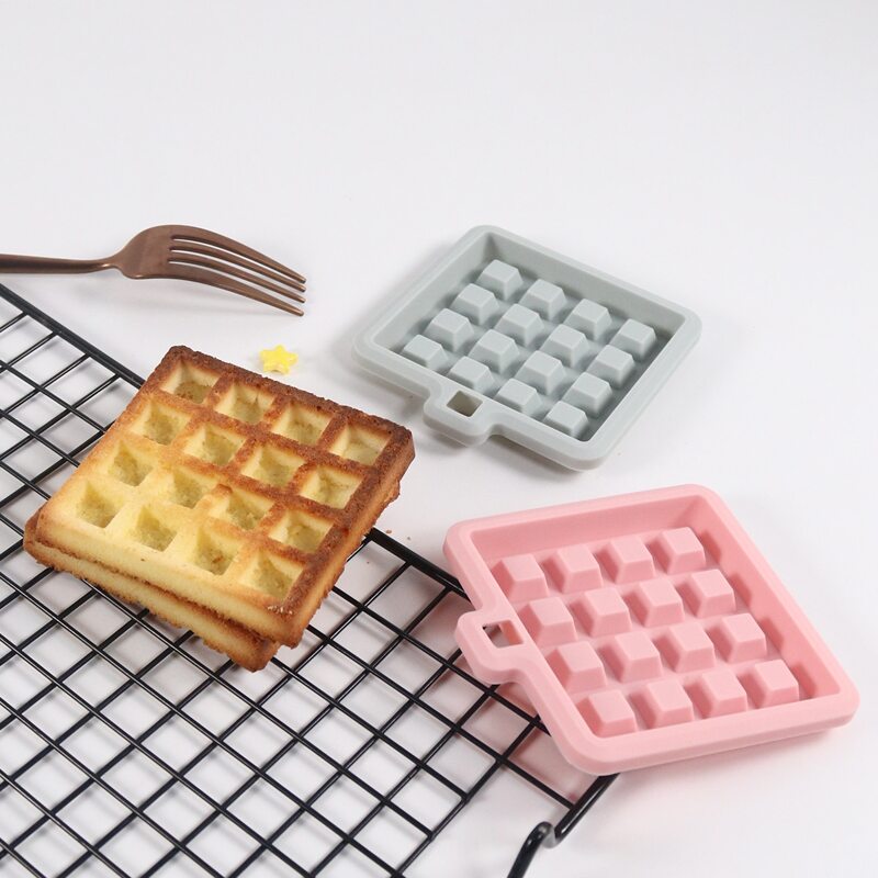 1pc Random Waffle Mold, Multicolor