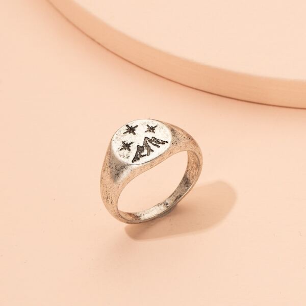 

1pc Vintage Ring, Antique silver