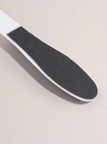 Double-sided Pedicure Tool, Foot File/Rasp, 1pc Exfoliator Pedicure Tool Foot Callus Remover Scrubber For Dead Skin, Hard Skin - Black - View 3