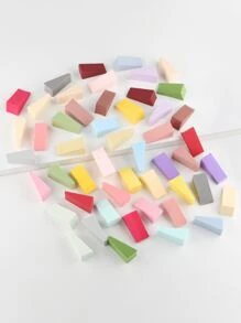 50pcs Mix Color Makeup Sponge - Multicolor - View 1