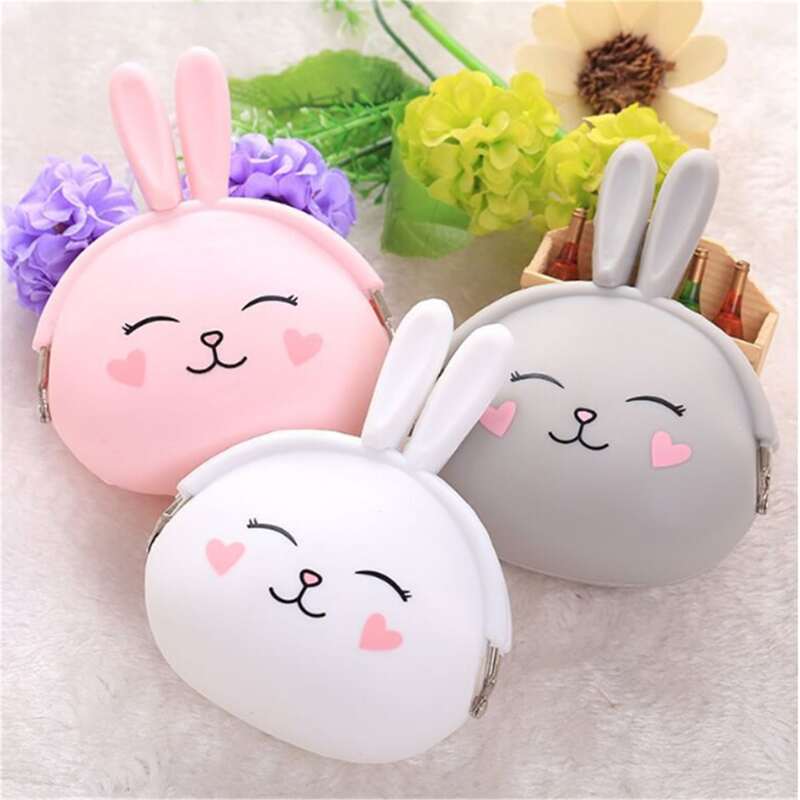 

1pc Random Rabbit Storage Bag, Multicolor