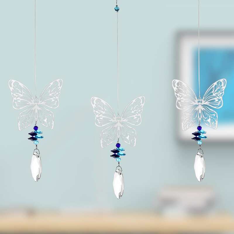 

1pc Butterfly Wall Hanging, White