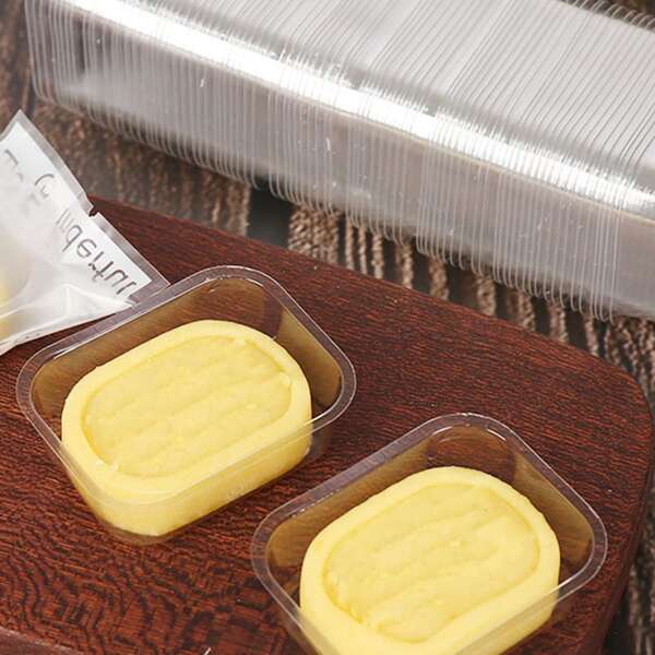 

100pcs Clear Pastry Packing Box