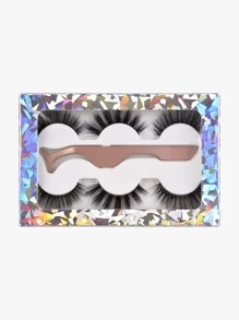 Pestañas Pestañas Separadas - Negro - Ver 1