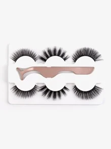 Pestañas Pestañas Separadas - Negro - Ver 2